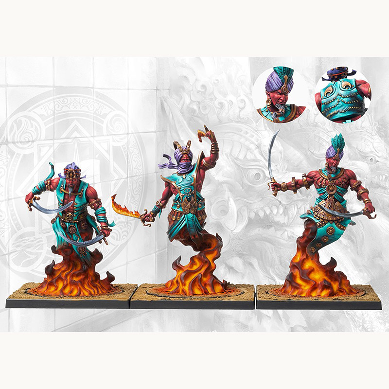 Efreet Flamecaster - Sorcerer Kings