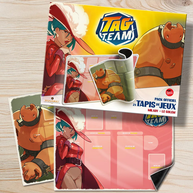 Tag Team : Tapis de Jeu - Milady+ Le Golem