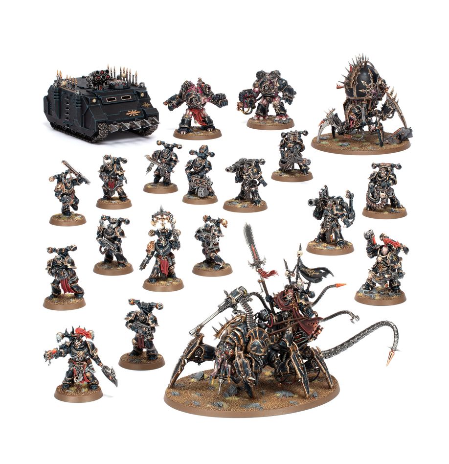 Chaos Space Marines Battleforce : Hellforged Warband – Image 2