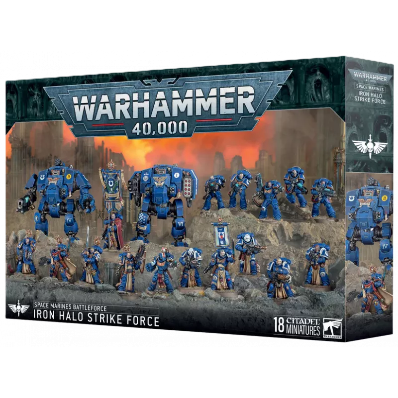 Space Marines Battleforce : Iron Halo Strike Force
