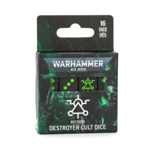 Dés des Cultes Destroyers Nécrons