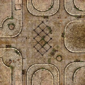 Tapis 90×90 Gates of Menoth